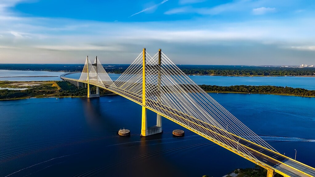 the dynamic landscape of jacksonville as seen from its famous bridges
