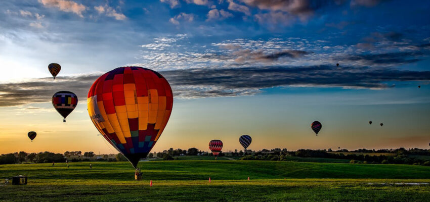 Jax from Above: Soaring Through Sunshine with Hot Air Balloon Rides