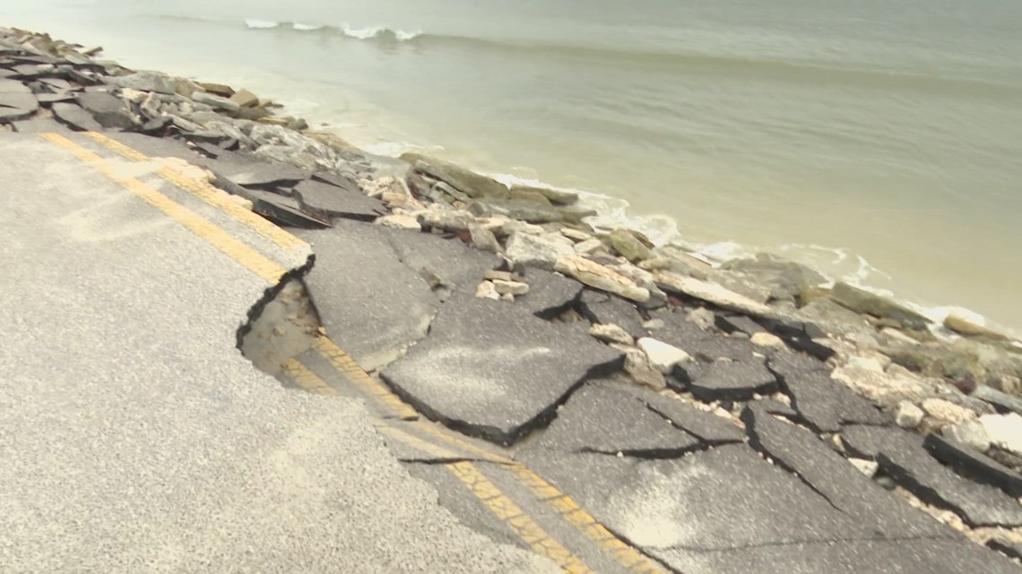 Huguenot Memorial Park Closed Due to Road Damage from High Tides and Weather Huguenot Memorial Park Closed Due to Road Damage from High Tides and Weather